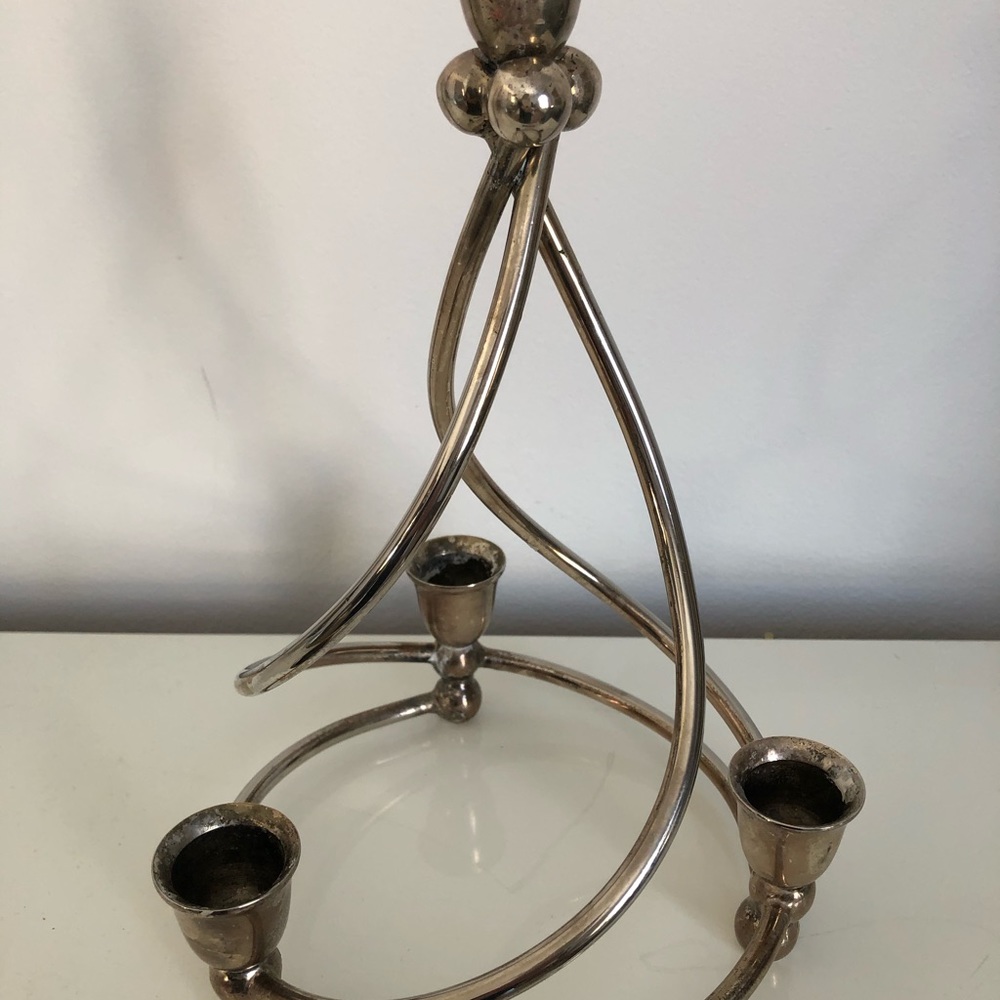 Art nouveau candlestick